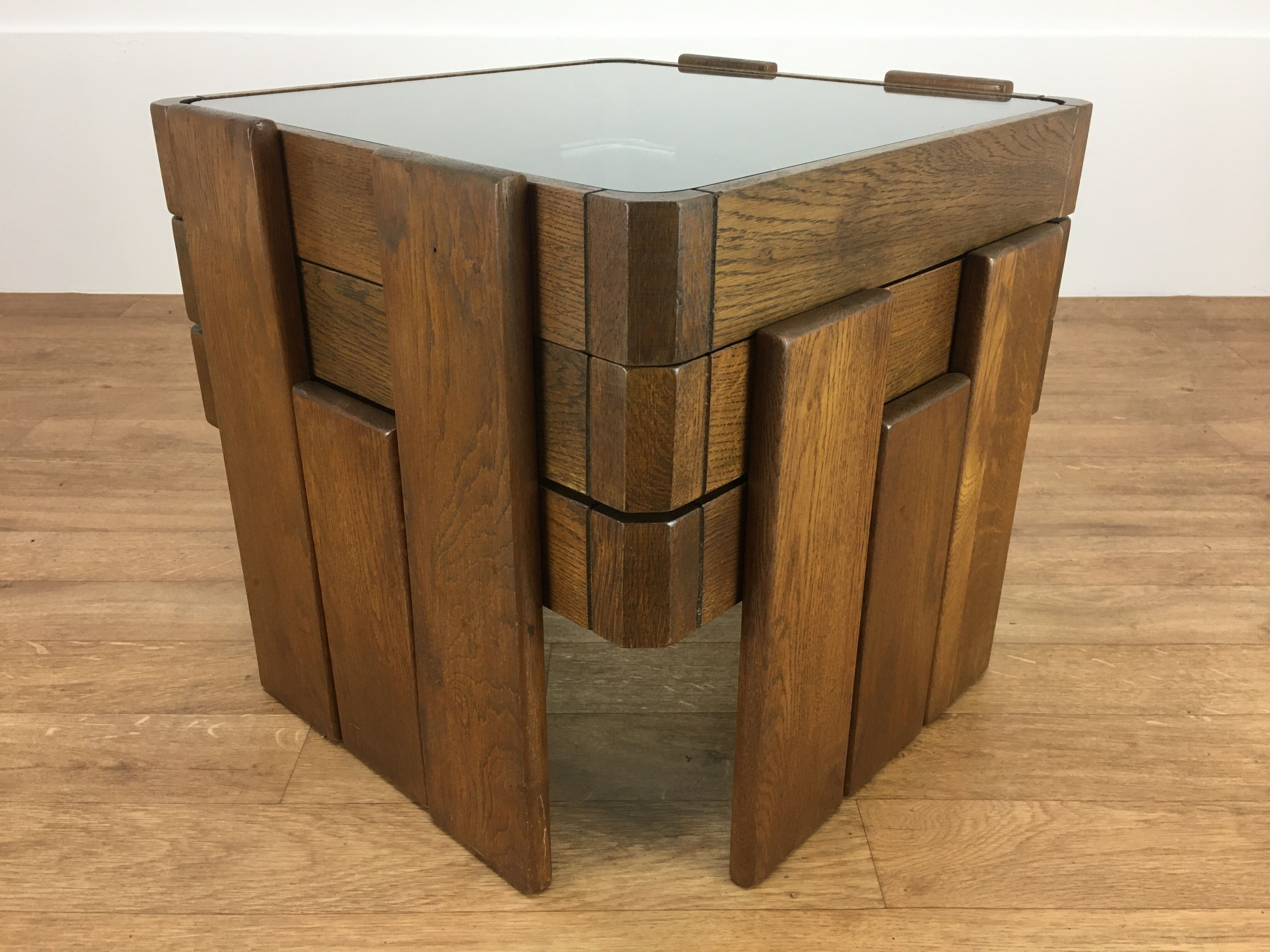 3 trundle tables by Gianfranco Frattini 1960, Italian design