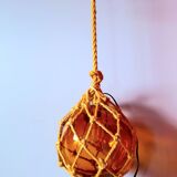 Floating fishing net lamp, diameter 20 cm.