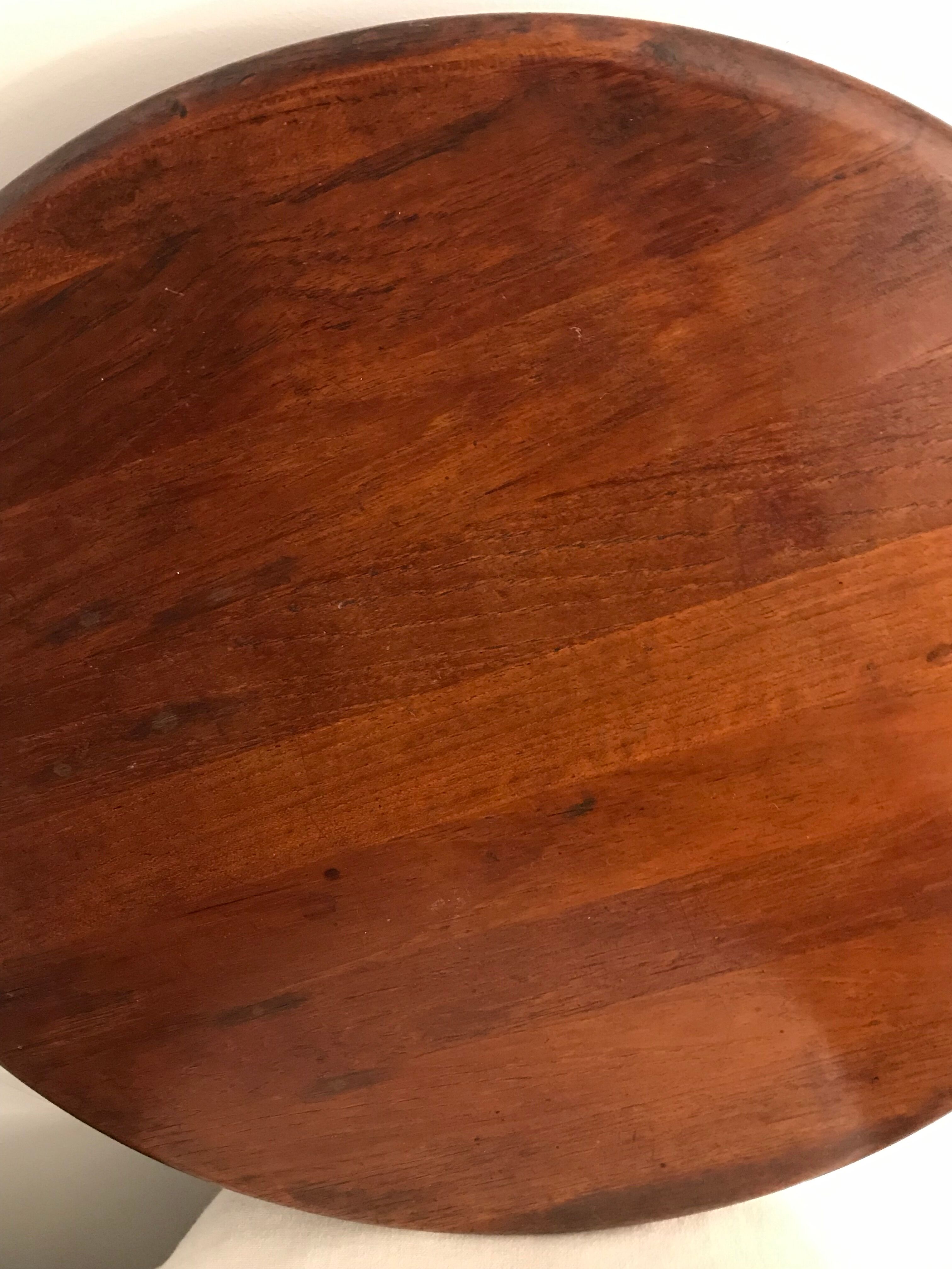 Digsmed Denmark 1970 solid teak turntable