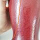 Chinese red ceramic vase 23 cm