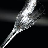 Moser & Söhne Crystal Wine Glasses circa 1920-1940