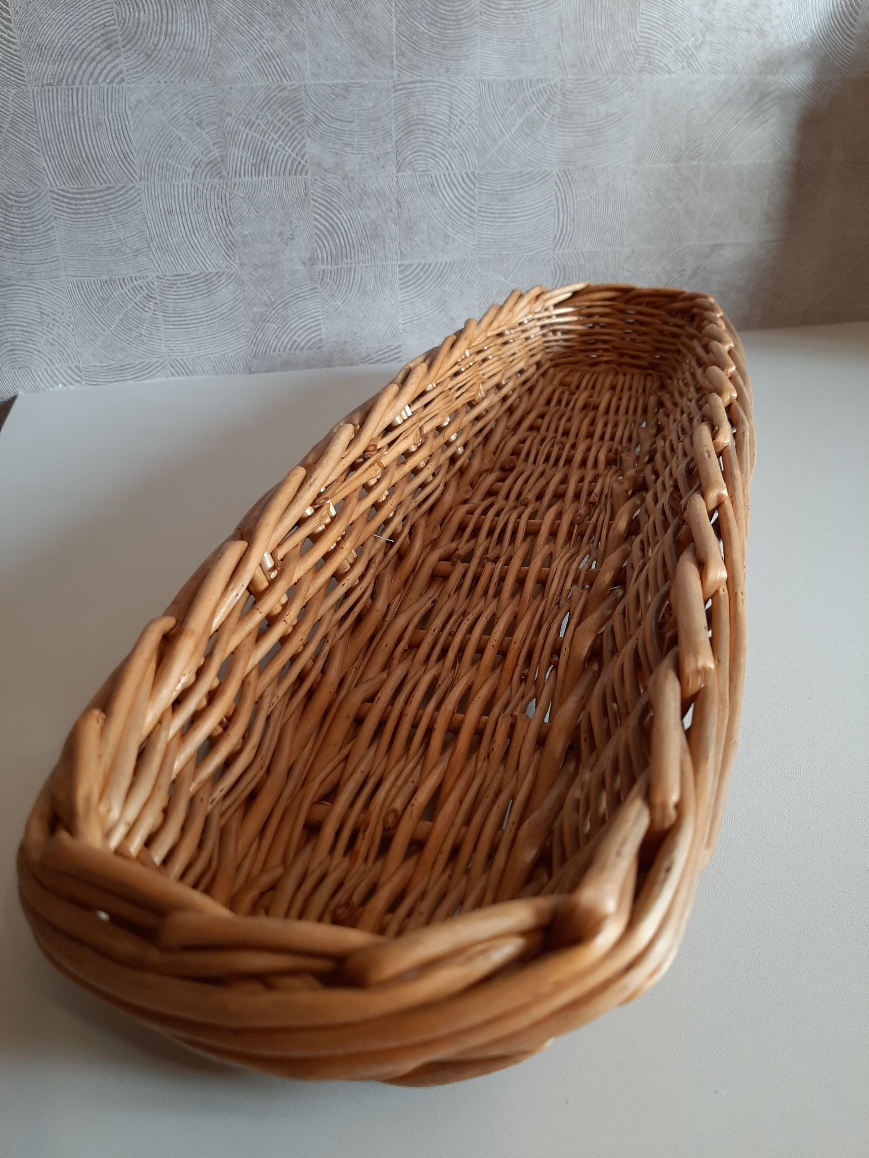 Wicker baker's panière from Villaines les rochers
