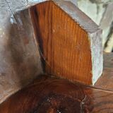 solid pine bench nursery school 1970 vintage