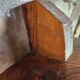 solid pine bench nursery school 1970 vintage