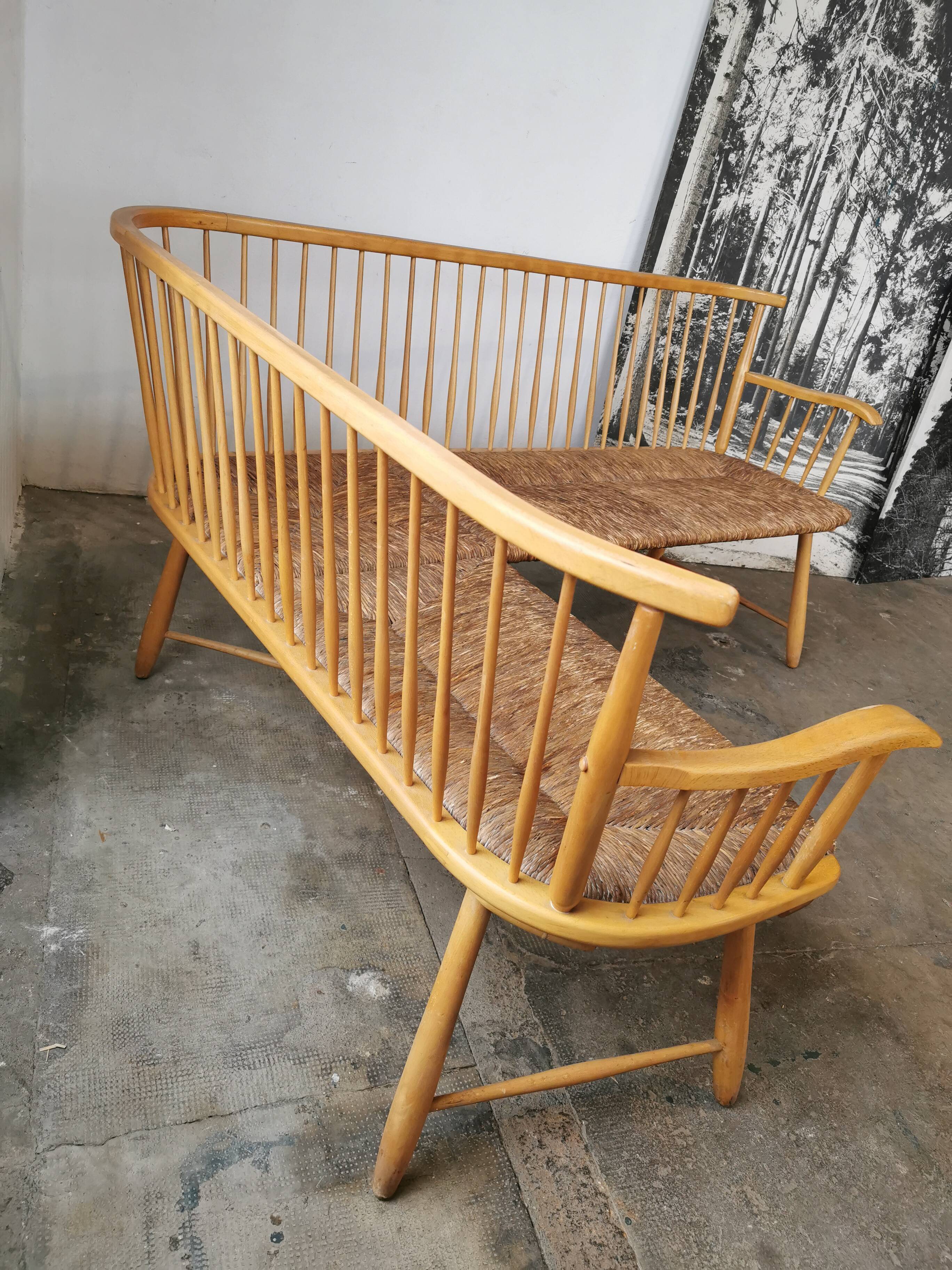 Arno Lambrecht corner bench 1960