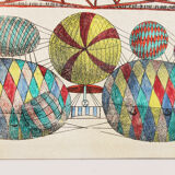 Tray by Piero Fornasetti, original 1950s