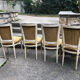 Four Louis XVI style chairs