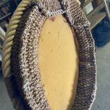 Set of 3 rope mirrors in the spirit of "Audoux and Minet"