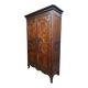 Bressanne wardrobe in walnut and solid oak, regional work from the 20th century.