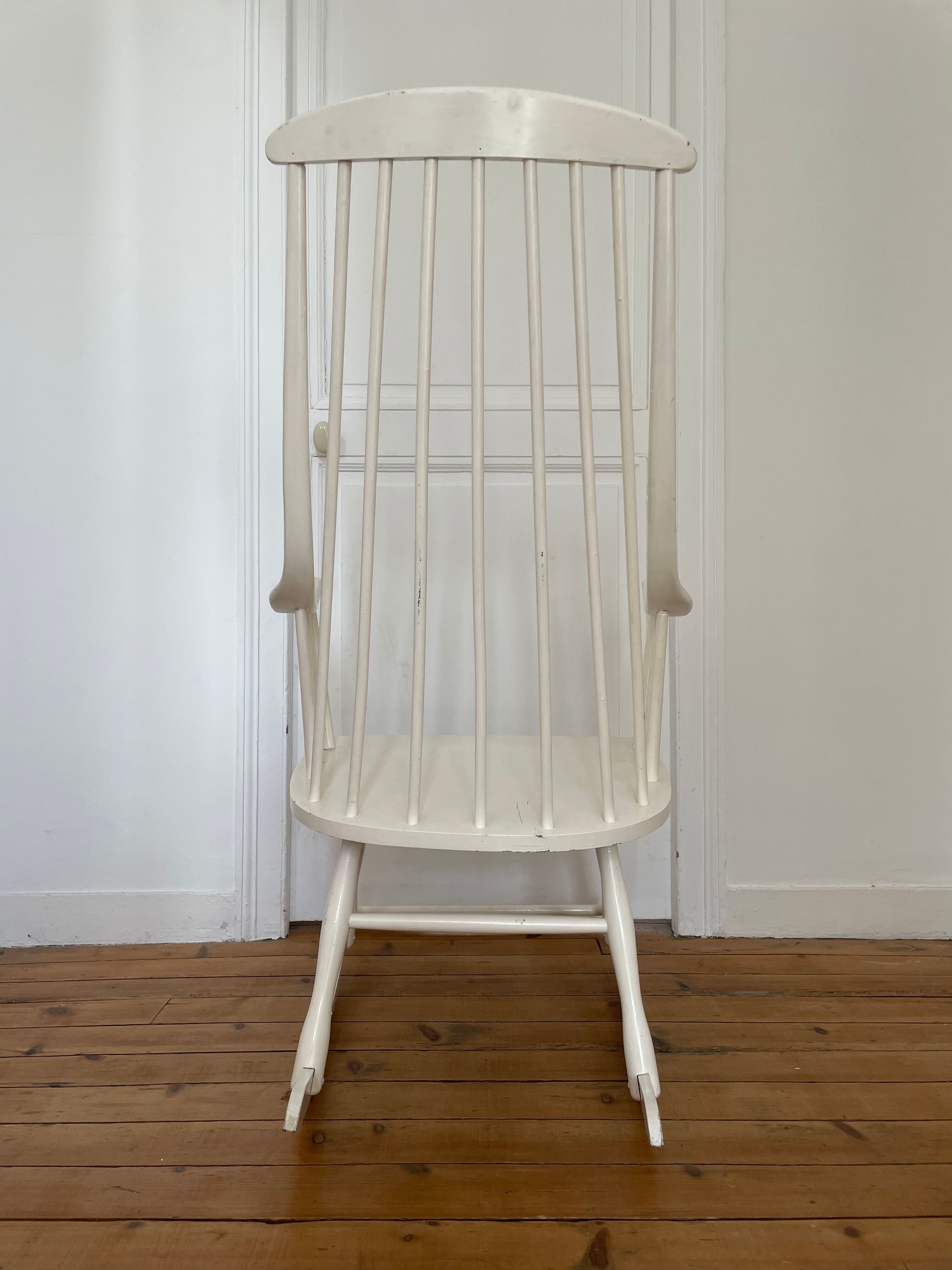 Lena Larsson rocking chair for Nesto, 1960s
