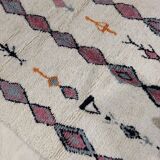 Handmade moroccan berber rug 250 x 146 cm