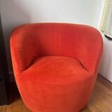 Rico red Habitat designer armchair
