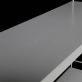 Original String shelf / Kajsa + Nisse Strinning / mid-century modern design / white / 75x80x20cm