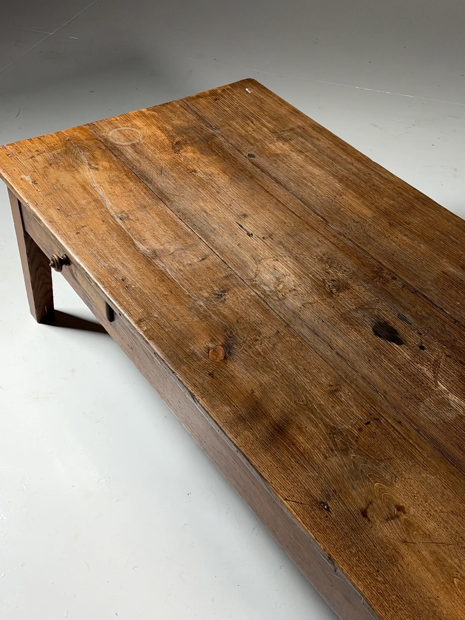 French coffee table 19th century oak