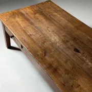 French coffee table 19th century oak