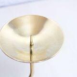 Bougeoir style art deco en laiton