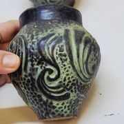 Pair of Small Decorative Vases in Terracotta, Ancient Greek Style