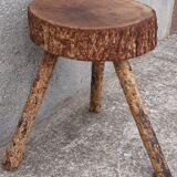 Brutalist low stool