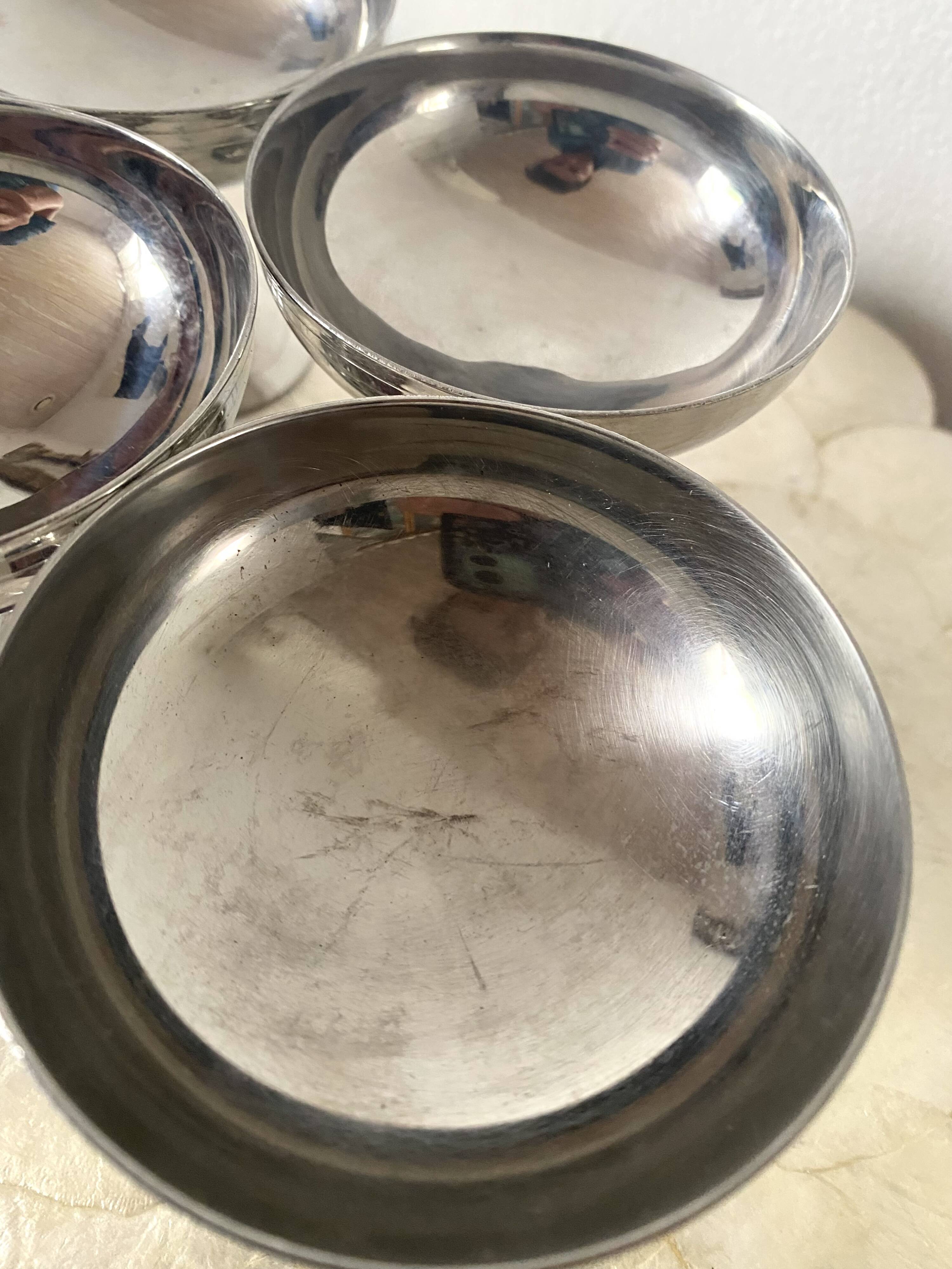 Letang Rémy vintage stainless steel cups