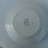 Set of 3 flat plates and 3 hollow plates