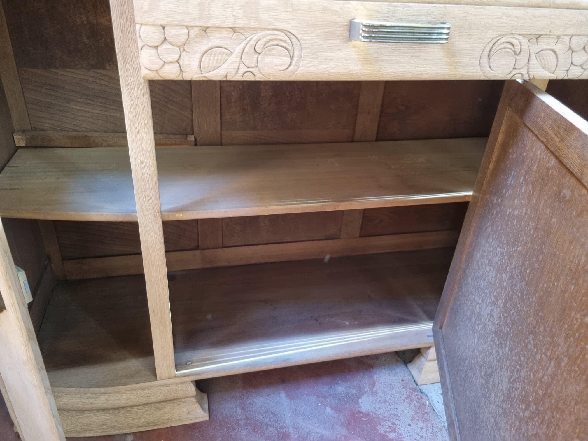 Sideboard 2 oak bodies, from the 1940s / 1950s