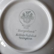 Duo of coffee cups and saucers Villeroy & Boch – Model "Burgenla"