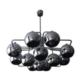 XL Space age chandelier, 1960s