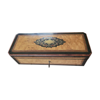 Napoleon iii inlaid glove box