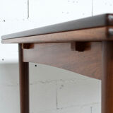 Scandinavian rosewood dining table 60's