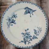 8 antique dessert plates in ironstone