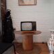Télévision vintage minivox jaune