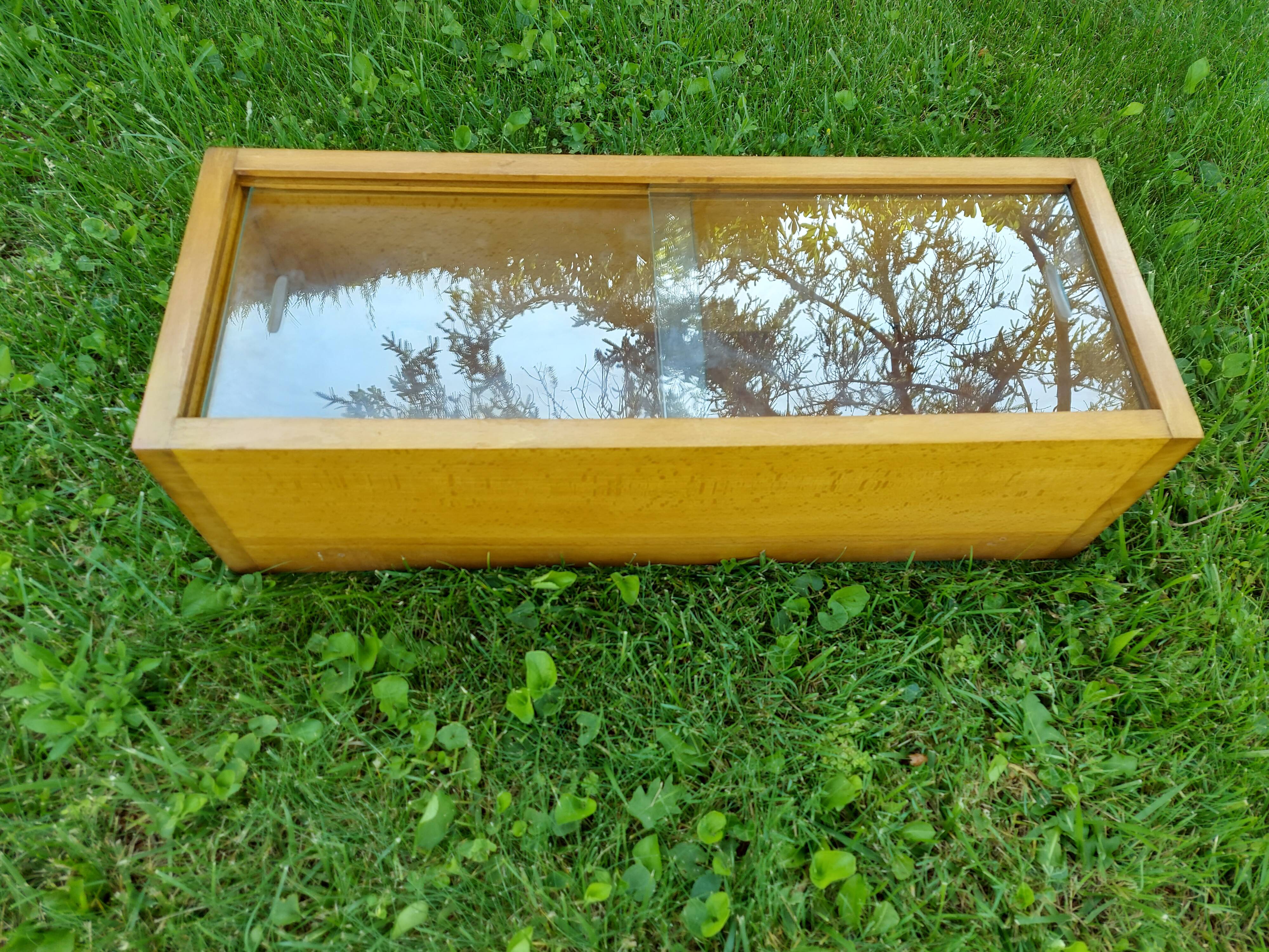 Vintage wooden window 50s , 60'S