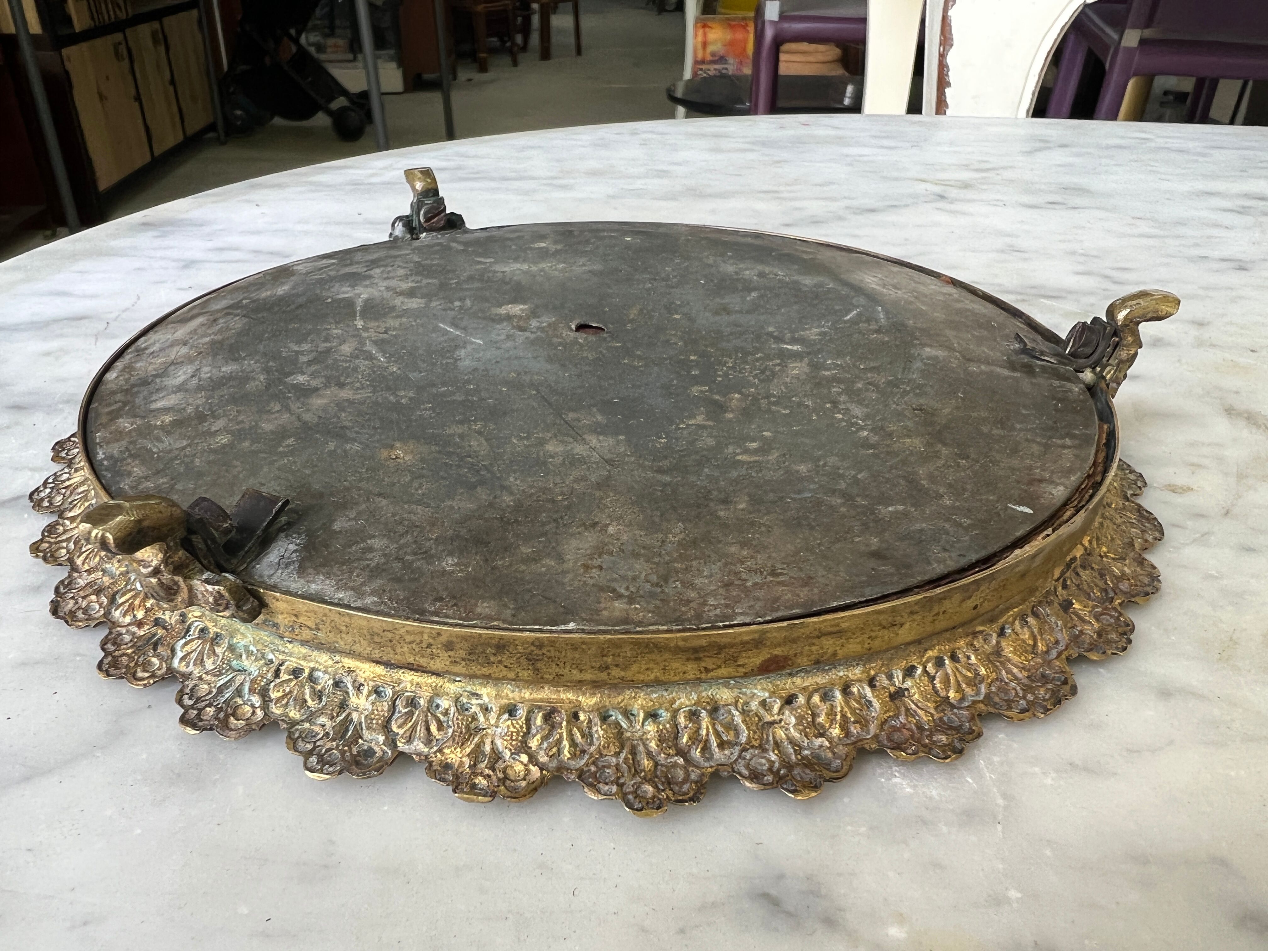 Especially of antique table in eighteenth century bronze