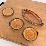 Sarreguemines fish plates and dishes