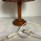 Scandinavian wooden lamp