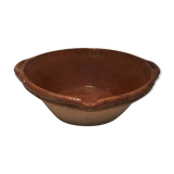 Glazed terracotta dish