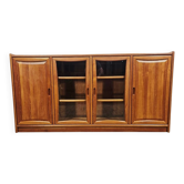 Large solid teak sideboard / Modernist style / Dyrlund / 1980s.