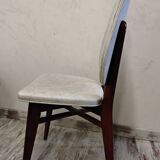 6 chaises en Skaï style scandinave