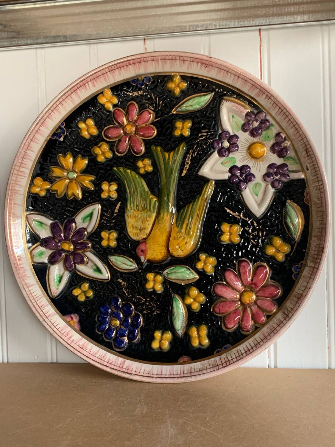 H. BEQUET ceramic collector's dish