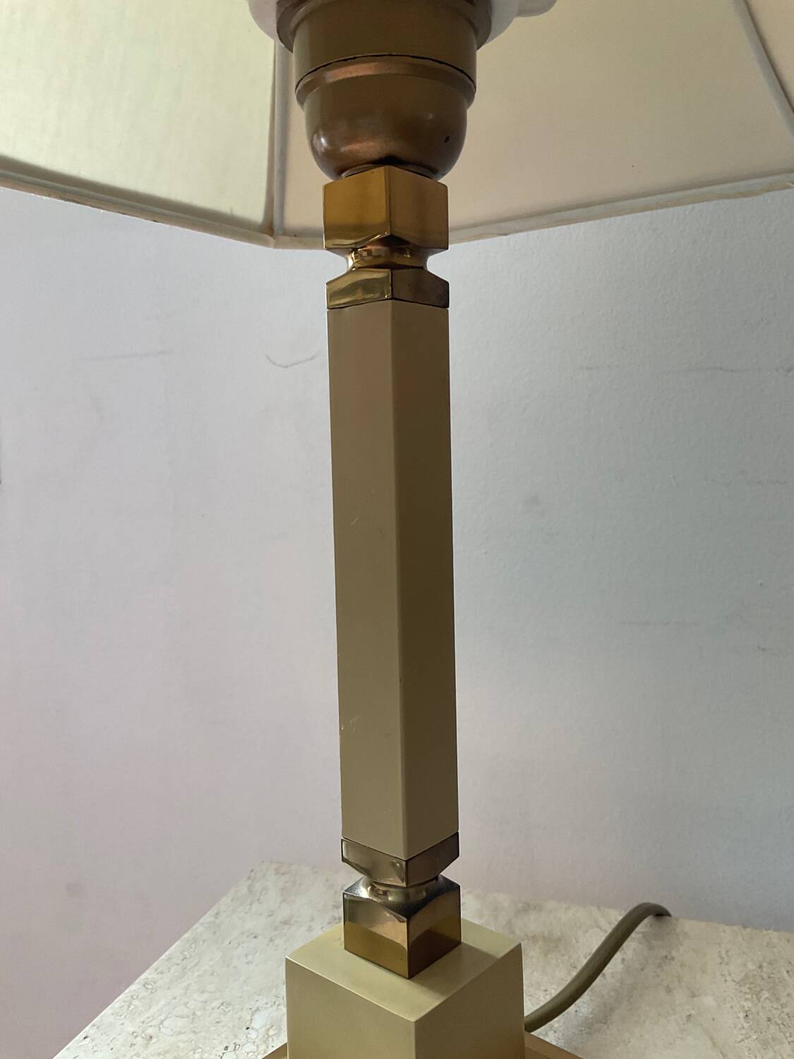 Brass lamp from the 70s