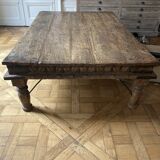Solid wood table