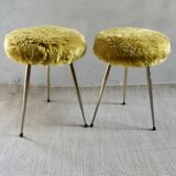 Pair of Pelfran tripod stools