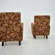 Set of Two Art Deco Armchairs H-283 by Jindřich Halabala, 1930s