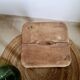 Old vintage handcrafted kitchen stool