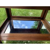 Glass tea table with its tray