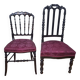 Duo de chaises époque Napoléon III