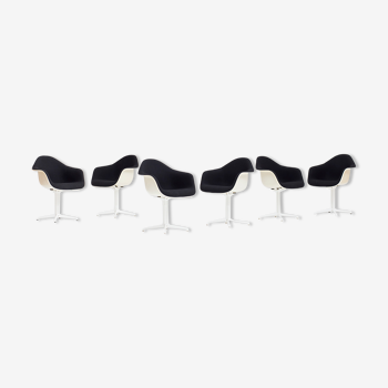Set of 6 dining chairs by Charles & Ray Eames for Herman Miller, USA, 1961