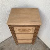 Parisian buffet art deco wood brut 1930