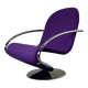 Chaise lounge Panton Streamline de l'ère spatiale pour Fritz Hansen 1-2-3, années 1970
