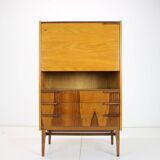 Midcentury Secretaire or Cabinet by František Mezulánik for UP Závody, 1960s